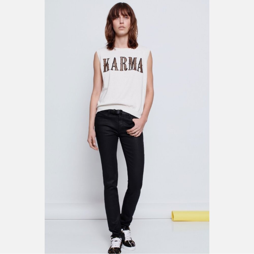Zadig & Voltaire Eva Anthra Denim Jeans